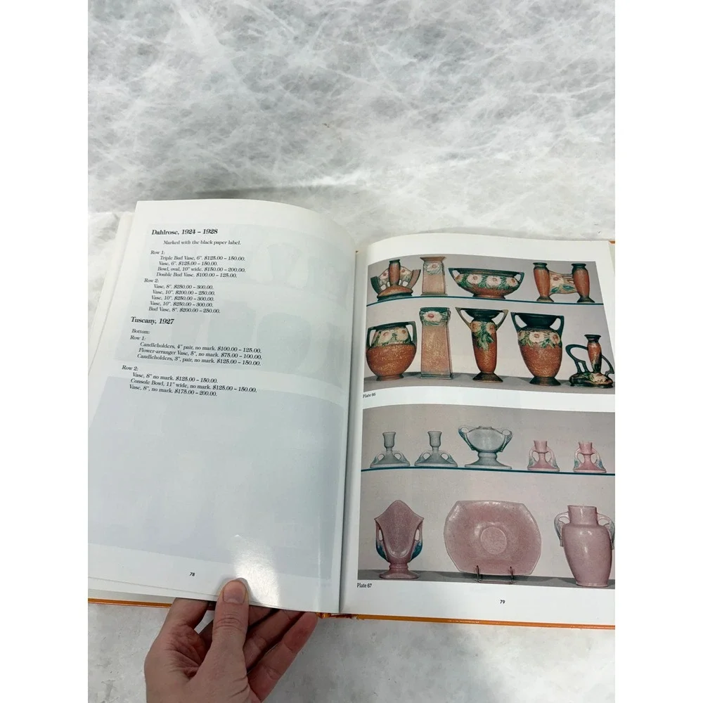 Collectors Encyclopedia of Roseville Pottery First Series Bob Huxford Book